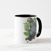 Mok Tropische Afrikaanse grays (Voorkant rechts)