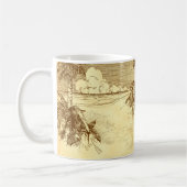 Mok Tropische -palmbomen met buikpijn (Links)