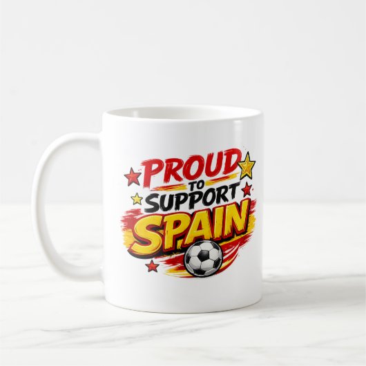MOK 'TROTS OP SPANJE' | Patriottisch Spanje Voetba (Links)