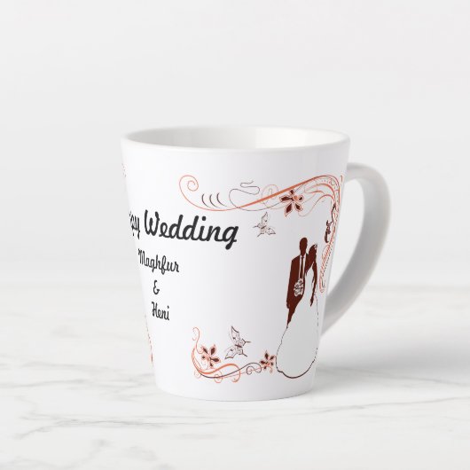 Mok trouwdagen (Rechterhoek)