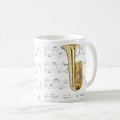 Mok - Tuba met tapemuziek (Voorkant rechts)