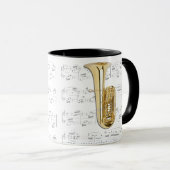 Mok - Tuba met tapemuziek (Voorkant rechts)