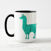 Mok Turquoise Furry Llama (Links)