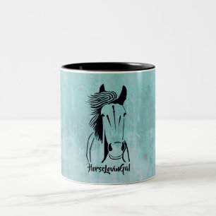 Mok Turquoise Horse Lovin' Gal