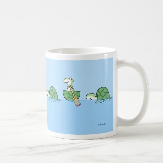 Mok TURTLES PADDLING door Sandra Boynton (Rechts)