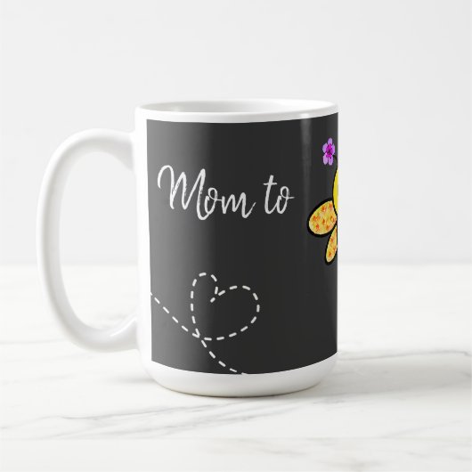 Mok tussen mam en bijenkoffie (Links)