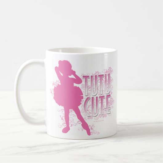 Mok Tutu Cute (roze) koffie (Links)