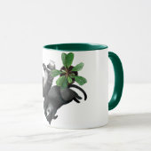 Mok | Twee katten liggen bij een plant (Voorkant rechts)