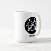 Mok - Tweelingen (Voorkant rechts)