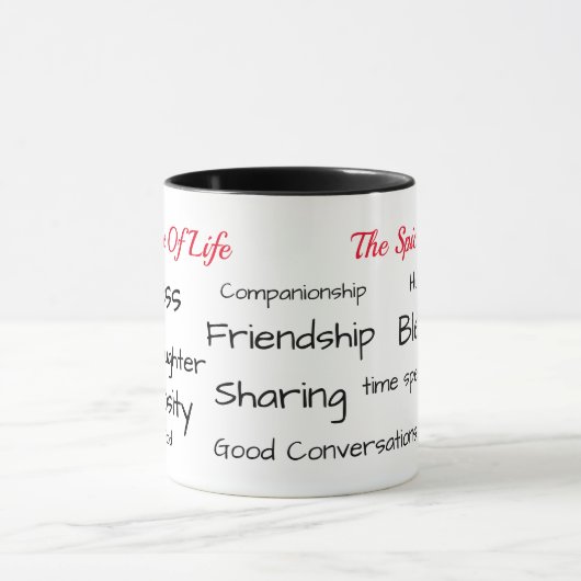 Mok-Two Tone-The Spice of Life Mok (Midden)