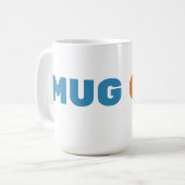 Mok Uit - Brute Grappige Koffieliefhebber Design (Voorkant links)