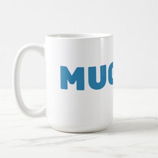 Mok Uit - Brute Grappige Koffieliefhebber Design (Links)