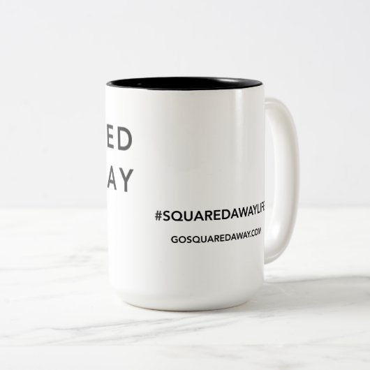 Mok uitgelijnd (Voorkant rechts)