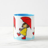 Mok Umbrella Girl (Midden)