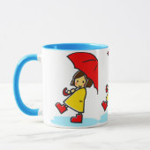 Mok Umbrella Girl (Links)