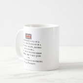 Mok - Union Jack Flag met vaderlandsliefde 14 (Voorkant links)