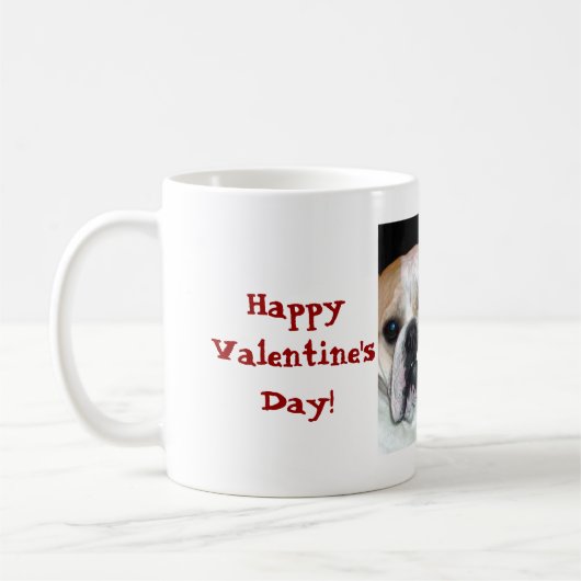 Mok Valentijnsdag Bulldog (Links)