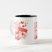 Mok valentijnse cadeau (Voorkant links)