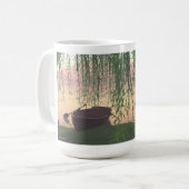 mok van 14 oz met "Onder de Wilgen" afbeelding (Voorkant links)