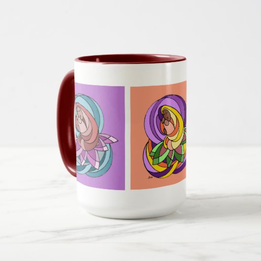 mok van 15 oz (Voorkant links)