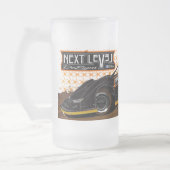 Mok van 16 oz bevroren glas (Links)