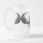 Mok van 16 oz bevroren glas (Links)