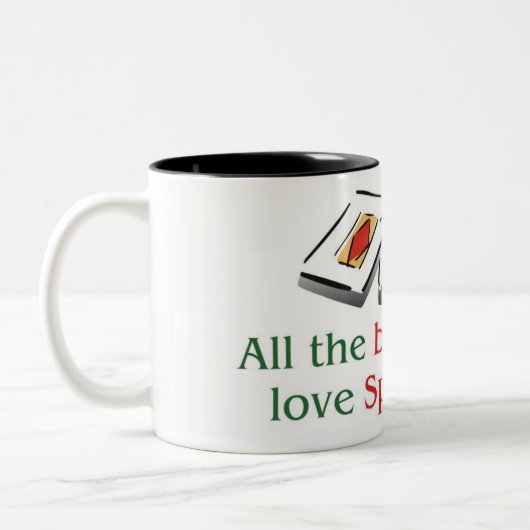 Mok van 21 Lover met twee toonhoogten (Links)