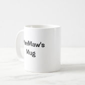 Mok van aangepast Afbeelding met Lijst (Voorkant links)