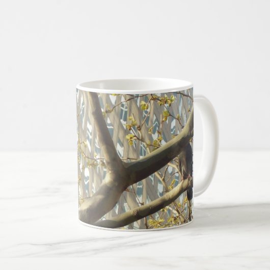 Mok van afbeelding van duve-liefhebbers (Voorkant rechts)