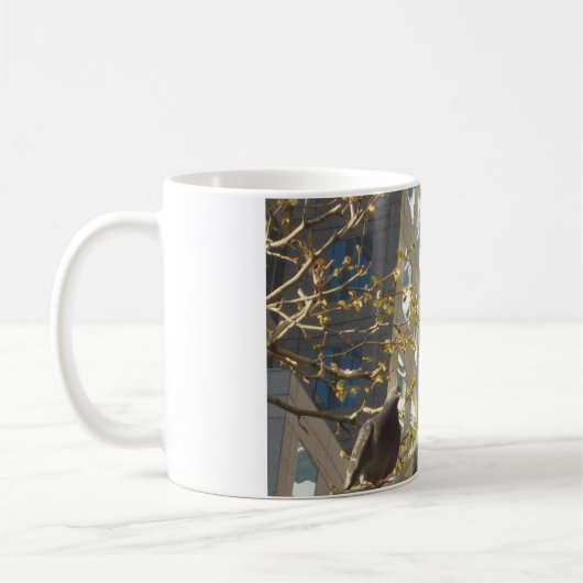 Mok van afbeelding van duve-liefhebbers (Links)