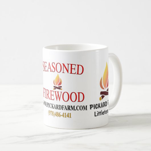 Mok van afgedankte Firewood Coffee (Voorkant rechts)