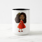 Mok van Afrikaanse Girl Coffee (Midden)