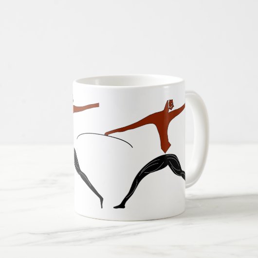 Mok van Afrikaanse Warrior - ouder Man (Voorkant rechts)