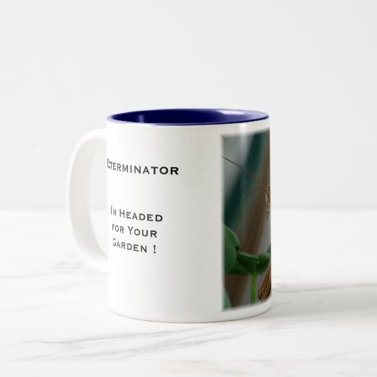 Mok van afscheidingskoffie (Voorkant links)