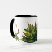 Mok van Agave en aloes koffie (Voorkant links)