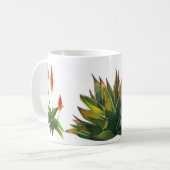 Mok van Agave en aloes koffie (Voorkant links)