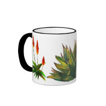 Mok van Agave en aloes koffie