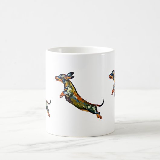 Mok van Air Dachshund Coffee (Center)