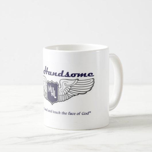 Mok van Air Handsome Pilot (Voorkant rechts)