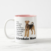 Mok van Airedale mama (Links)