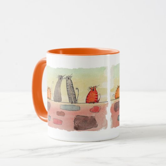 Mok van Alley Cats (Voorkant links)