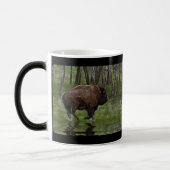Mok van American Plains Buffalo Bison Artwork Coff (Links)