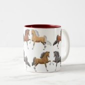 Mok van American Saddlebreds (Voorkant rechts)