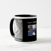 Mok van Amerikaanse Bulldog Puppy Coffee (Voorkant links)