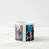 Mok van Amerikaanse soldaten Espresso (Voorkant)