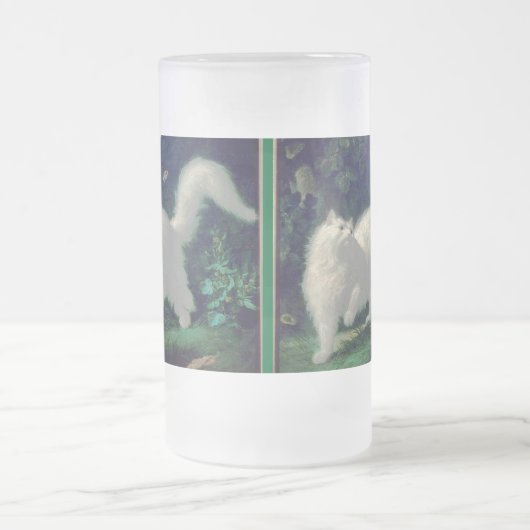 Mok van angora-katten (Center)