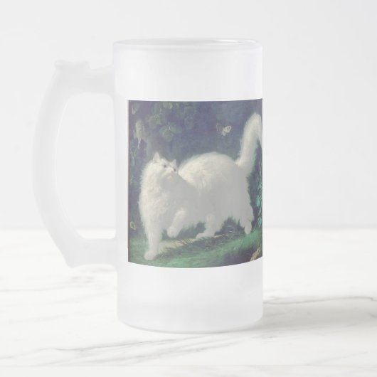 Mok van angora-katten (Links)