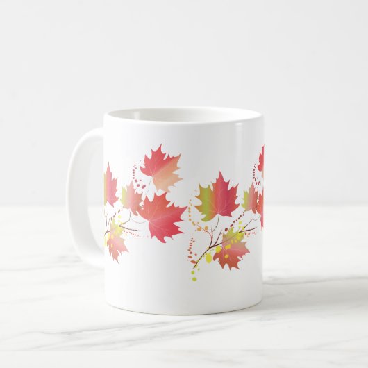 Mok van aple Leaf (Voorkant links)