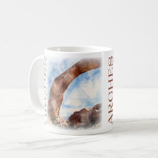 Mok van Arches National Park Coffee (Voorkant links)