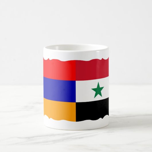 Mok van Armeense en Syrische vlaggen (Center)